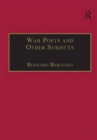 Image for War poets and other subjects