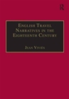 Image for English Travel Narratives in the Eighteenth Century