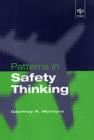 Image for Patterns in safety thinking  : a literature guide to air transportation safety