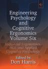 Image for Engineering psychology and cognitive ergonomicsVol. 6: Industrial ergonomics, HCI, and applied cognitive psychology