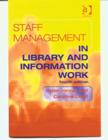 Image for Staff Management in Library and Information Work