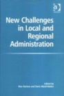 Image for New Challenges in Local and Regional Administration