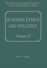Image for Business ethics and strategyVols. 1 &amp; 2
