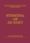Image for International law and society  : empirical approaches to human rights