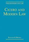 Image for Cicero and modern law