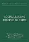 Image for Social learning theories of crime