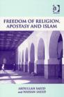 Image for Freedom of Religion, Apostasy and Islam