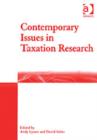 Image for Contemporary Issues in Taxation Research