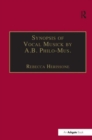 Image for Synopsis of Vocal Musick by A.B. Philo-Mus.