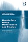 Image for Health Care Policy, Performance and Finance