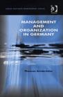 Image for Management and organization in Germany
