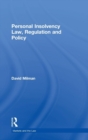 Image for Personal insolvency law, regulation and policy