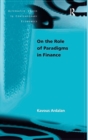Image for On the Role of Paradigms in Finance