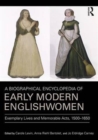 Image for A biographical encyclopedia of early modern Englishwomen  : exemplary lives and memorable acts, 1500-1650