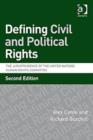Image for Defining civil and political rights  : the jurisprudence of the United Nations Human Rights Committee