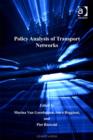 Image for Policy analysis of transport networks