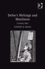 Image for Defoe&#39;s writings and manliness: contrary men