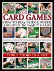Image for Card games  : how to play bridge, poker and over 200 family games