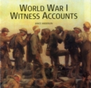 Image for World War I Witness Accounts