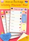 Image for Stick-on-the-fridge Weekly Planner Pad: Cupcakes