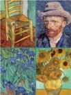 Image for Set of Four Magnetic Notepads: Van Gogh
