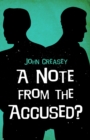 Image for Note From The Accused?