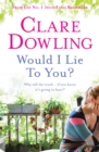 Image for Would I Lie To You?