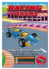 Image for Activity Stencil Books - Racing Cars