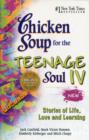 Image for Chicken Soup for the Teenage Soul IV : More Stories of Life, Love and Learning : Bk. IV