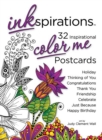 Image for Inkspirations Color Me Postcards