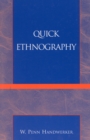 Image for Quick Ethnography