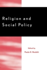 Image for Religion and Social Policy