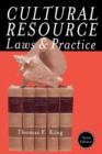 Image for Cultural Resource Laws and Practice