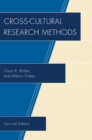 Image for Cross-cultural research methods