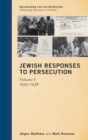 Image for Jewish Responses to Persecution : 1933-1938
