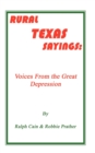 Image for Rural Texas Sayings : Voices from the Great Depression