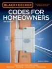 Image for Black &amp; Decker codes for homeowners: electrical, plumbing, construction, mechanical, current with 2018-2021 codes