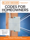 Image for Black &amp; Decker Codes for Homeowners: Current With 2021-2023 Codes : Electrical, Plumbing, Construction, Mechanical