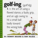 Image for Golfing  : a duffer&#39;s dictionary