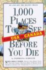 Image for 1000 Places to See in the USA &amp; Canada Before You Die Pap
