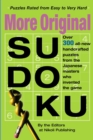 Image for More Original Sudoku