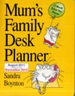 Image for Mum&#39;s Family Desk Planner 2012