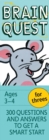 Image for Brain Quest for Threes Q&amp;A Cards : 300 Questions and Answers to Get a Smart Start. Teacher-approved!