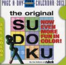Image for The Original Sudoku Calendar 2013
