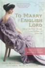 Image for To Marry an English Lord