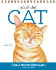 Image for Illustrated Cat Page-A-Month Desk Easel Calendar