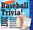 Image for 365 Days of Baseball Trivia! Page-A-Day Calendar 2017