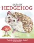 Image for Illustrated Hedgehog Page-A-Month Desk Easel Calendar 2017