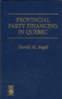 Image for Provincial Party Financing in Quebec