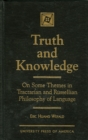Image for Truth and Knowledge